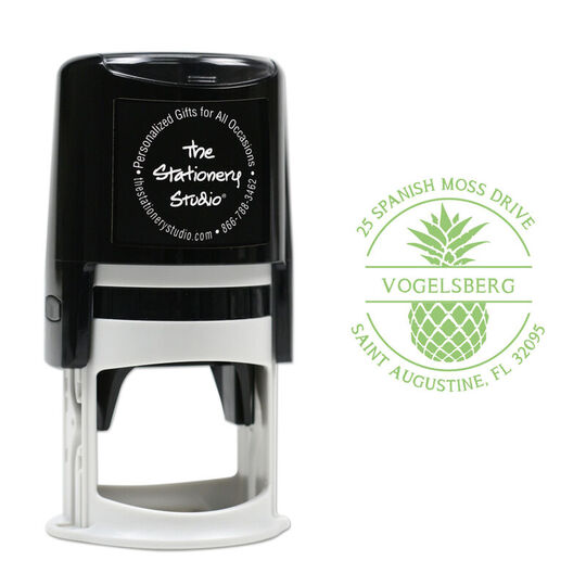Pineapple Self Inking Stamper